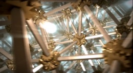 Screenshot of Wheels within Wheels by Horology (1st at Demodays 2012) Screenshot of a realtime size limited intro